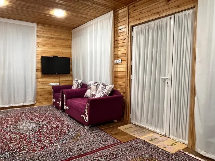 کلبه کلبه چوبی شب پر ستاره تاسکوه 