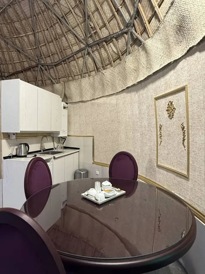 بوم گردی مزرعه گردشگری کاریز ۴ - واحد کپر ۴