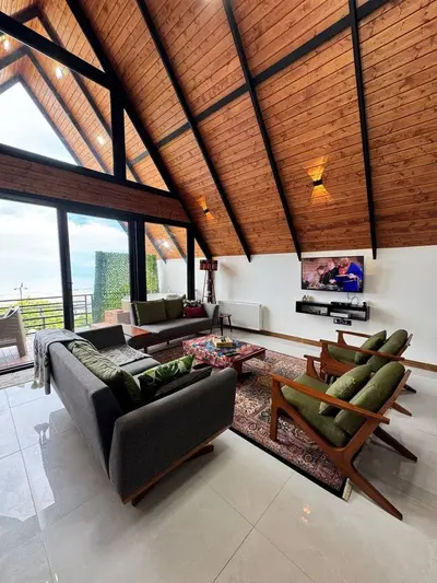 کلبه دوخوابه سوئیسی آوان