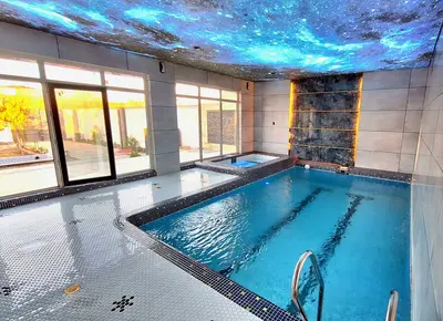 ویلا دوخوابه استخردار آبگرم توس 165