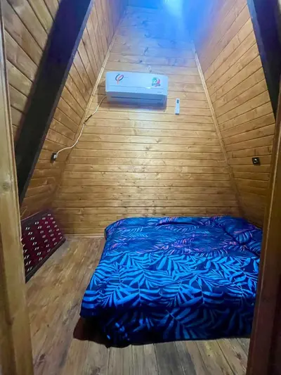 کلبه دوخوابه سوئیسی جکوزی دار کیمیا