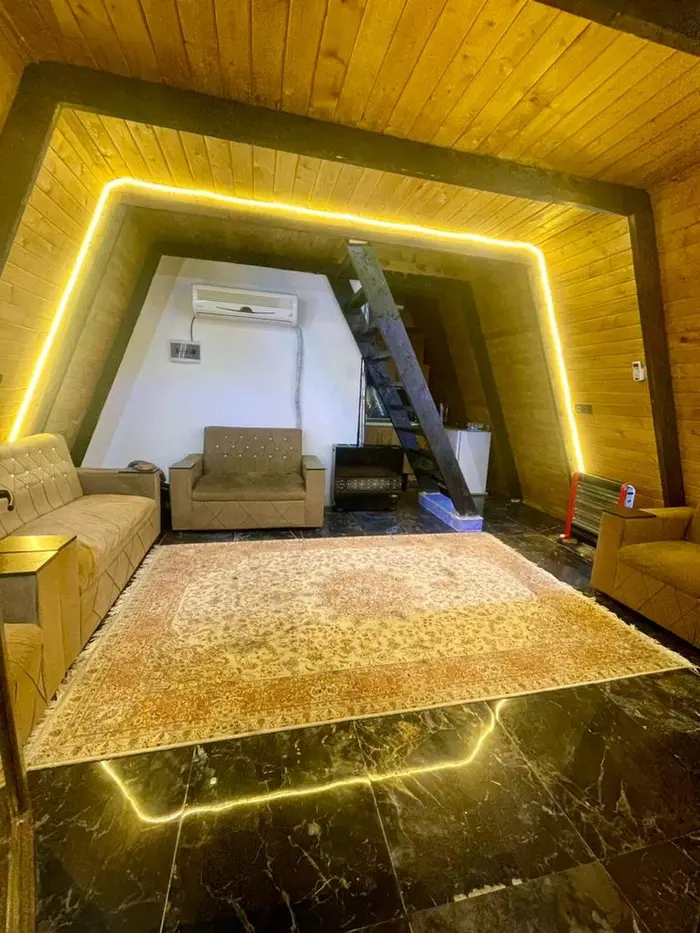 کلبه دوخوابه سوئیسی جکوزی دار کیمیا