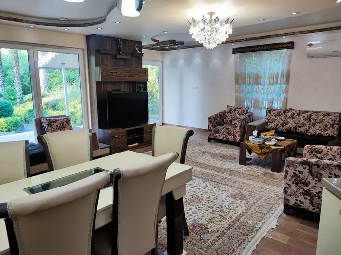 ویلا دوخوابه استخردار نرگستان - سالن پذیرایی