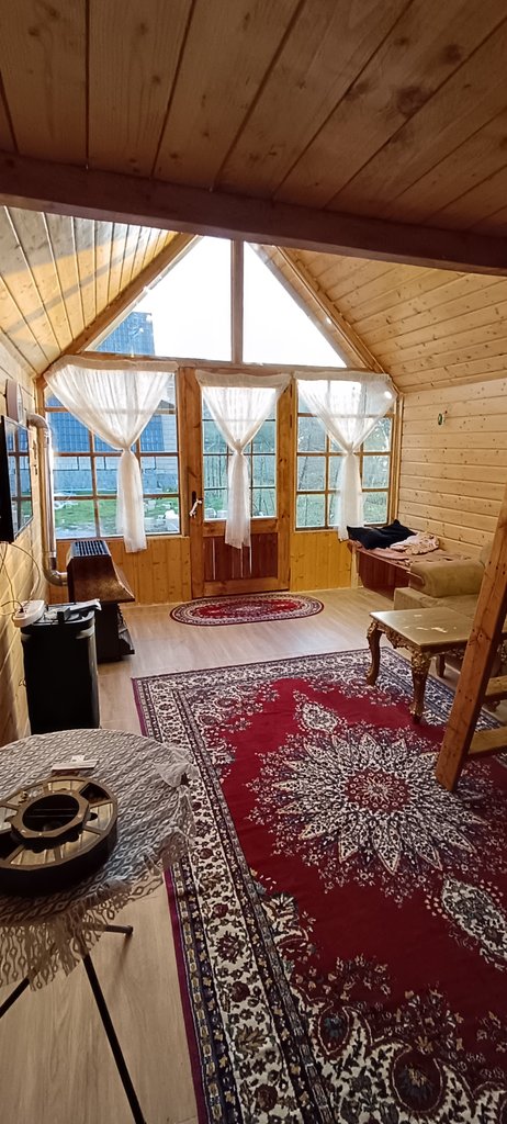 کلبه یک خوابه  دوبلکس چوبی پویا