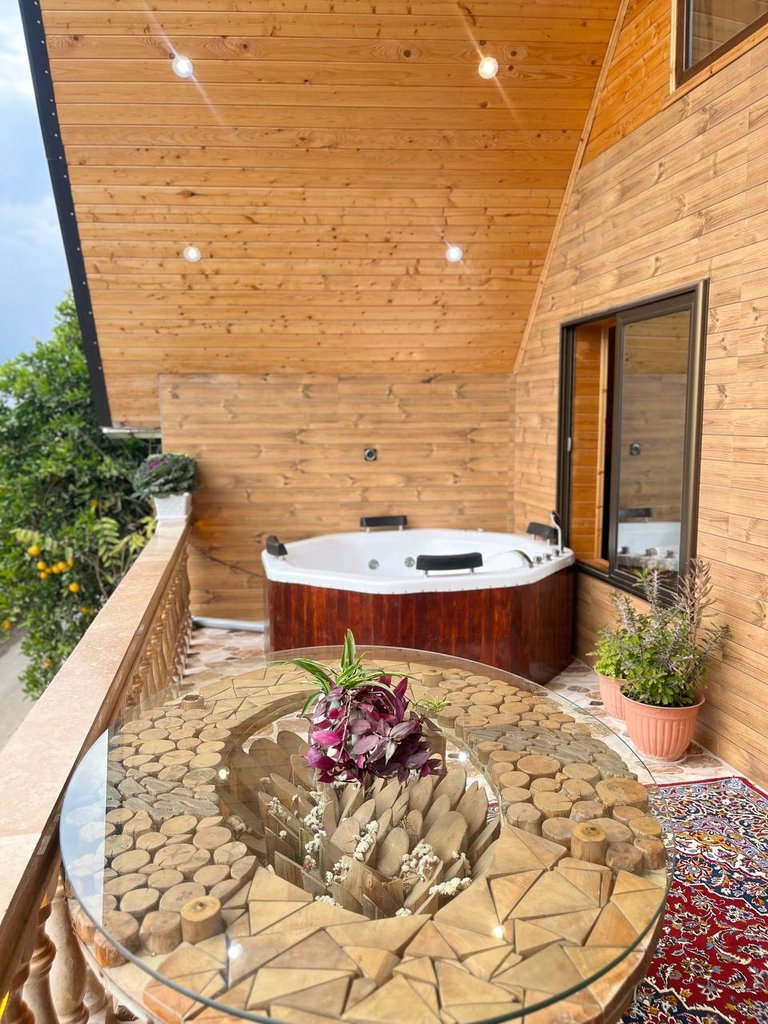 ویلا دوخوابه چوبی دیار