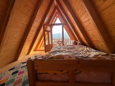 کلبه یک خوابه سوئیسی جکوزی دار آریا