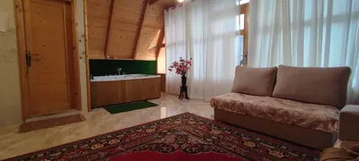 کلبه یک خوابه سوئیسی جکوزی دار آریا