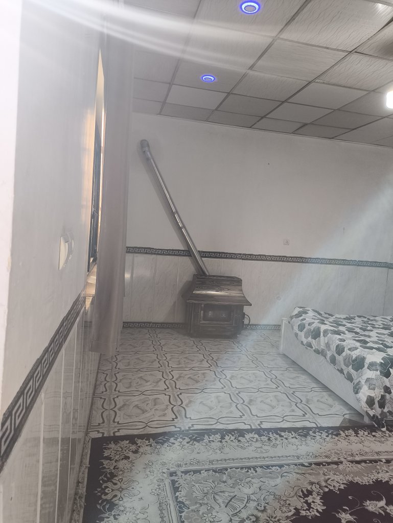 کلبه دوخوابه چوبی استخردار آبگرم مردانه