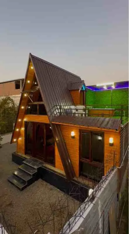 کلبه دوخوابه جکوزی دار بورا - انتخاب عنوان تصویر