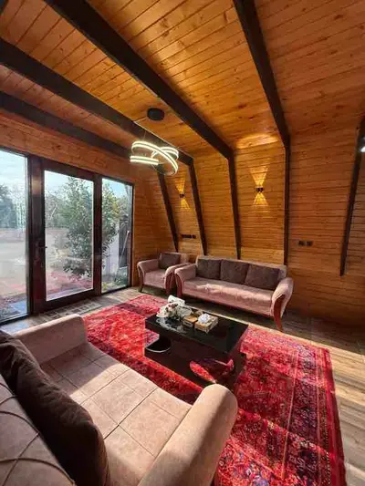 کلبه دوخوابه جکوزی دار بورا