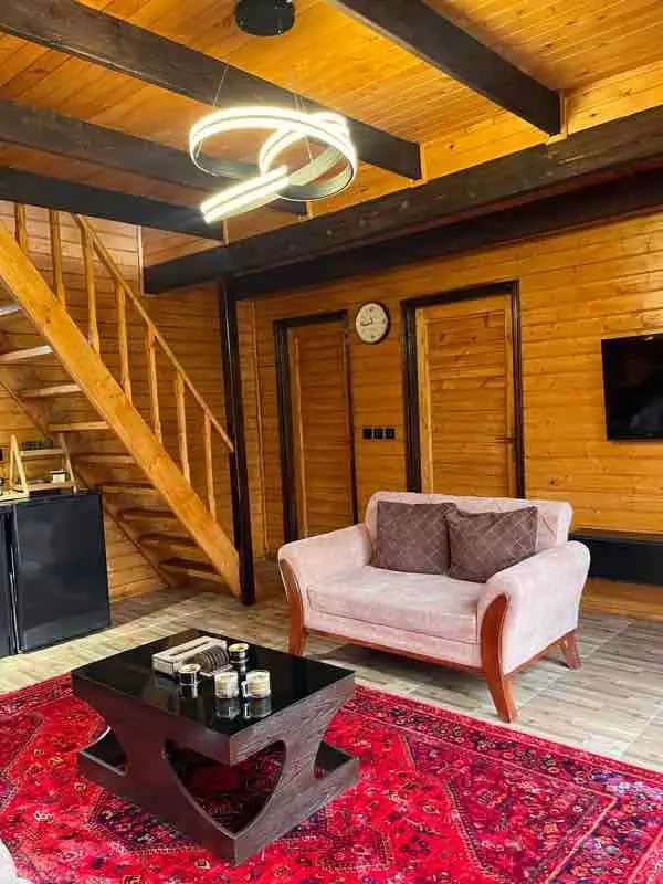 کلبه دوخوابه جکوزی دار بورا - انتخاب عنوان تصویر