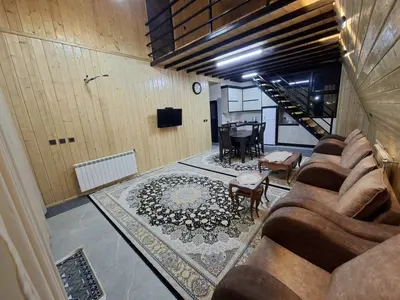 کلبه سه خوابه چوبی دایان