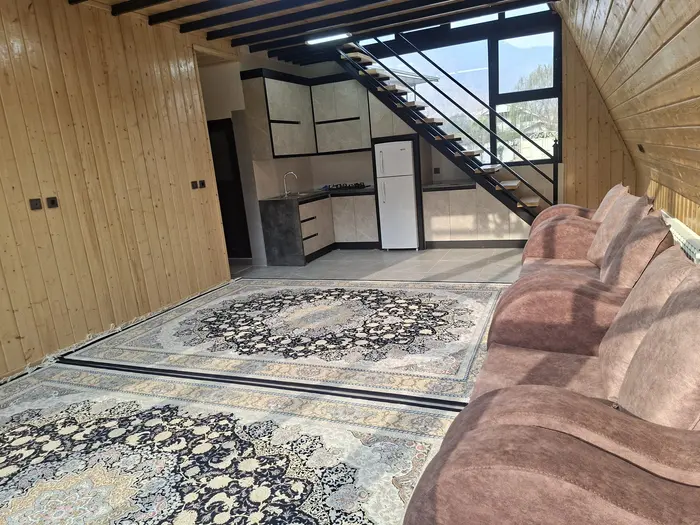 کلبه سه خوابه چوبی دایان