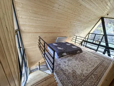 کلبه سه خوابه چوبی دایان