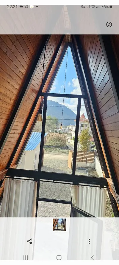 کلبه یک خوابه آفتاب شرقی