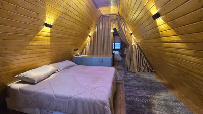 کلبه سه خوابه جکوزی دار سوئیسی امید