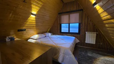 کلبه سه خوابه جکوزی دار سوئیسی امید