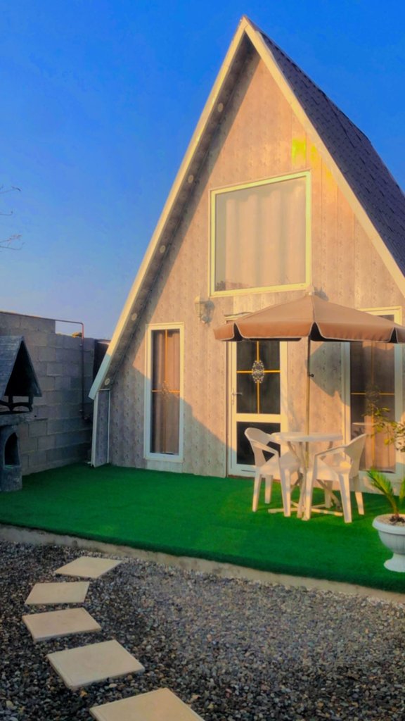 کلبه یک خوابه سوئیسی دوبلکس میم 1