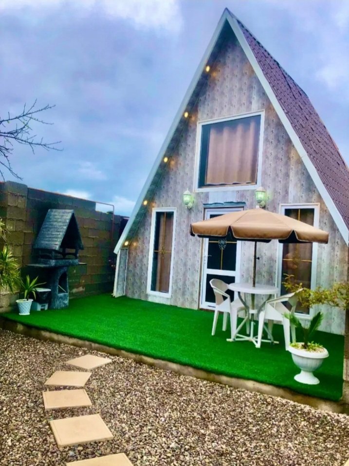 کلبه یک خوابه سوئیسی دوبلکس میم 1