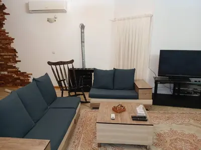 ویلا سه خوابه دوبلکس استخردار آبگرم باغ دهکده سبز