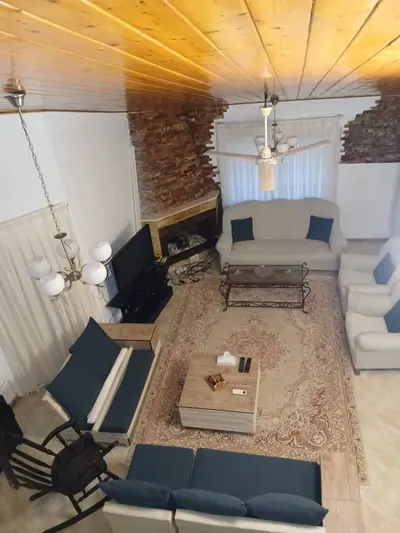 ویلا سه خوابه دوبلکس استخردار آبگرم باغ دهکده سبز