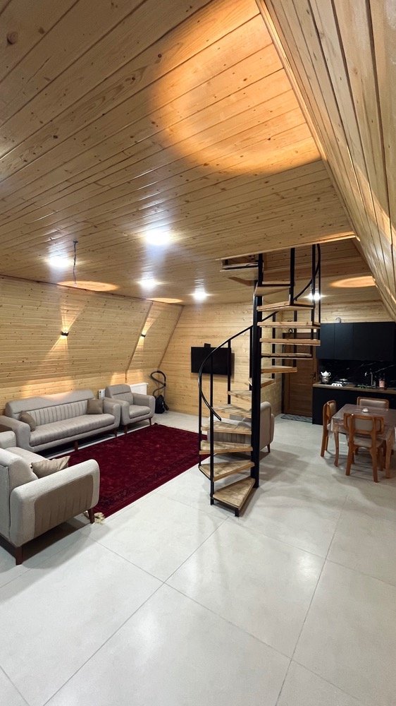 کلبه دوخوابه سوئیسی برسام