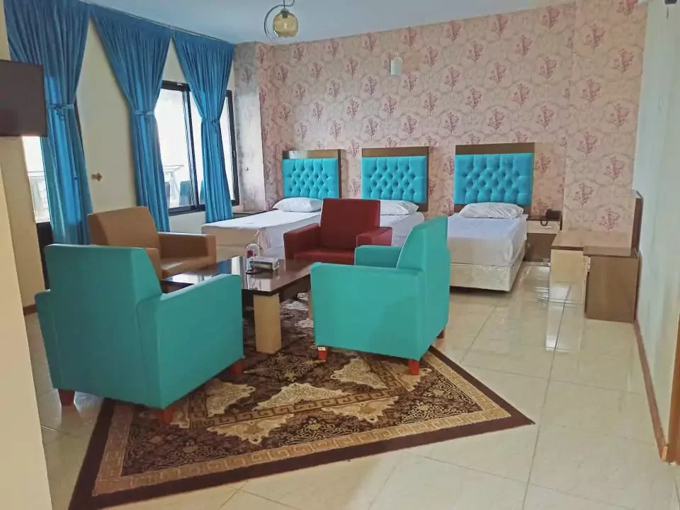 مجتمع اقامتگاهی هتل لیدو رامسر - اتاق کانکت پنج تخته تراس دار