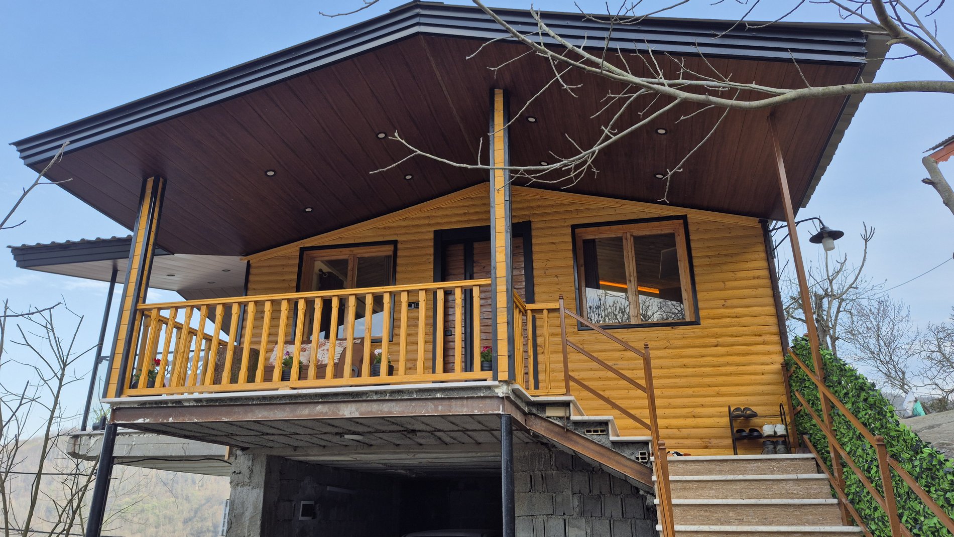 کلبه یک خوابه جنگلی بلوط 6