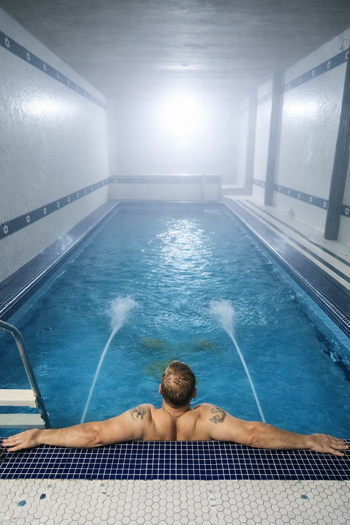 سه خوابه استخردار آبگرم نمک آبرود ویلامون