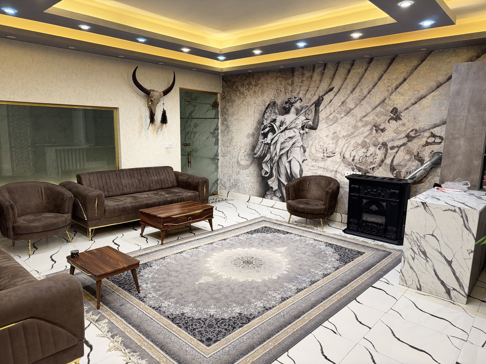 ویلا یک خوابه استخردار آبگرم علی