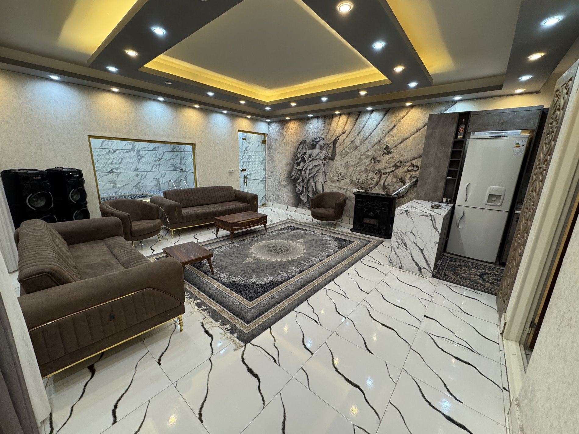 ویلا یک خوابه استخردار آبگرم علی