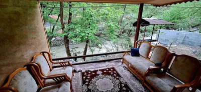 کلبه دوخوابه چوبی امیرعلی