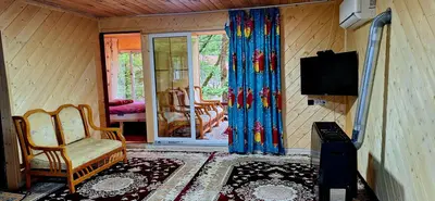 کلبه دوخوابه چوبی امیرعلی