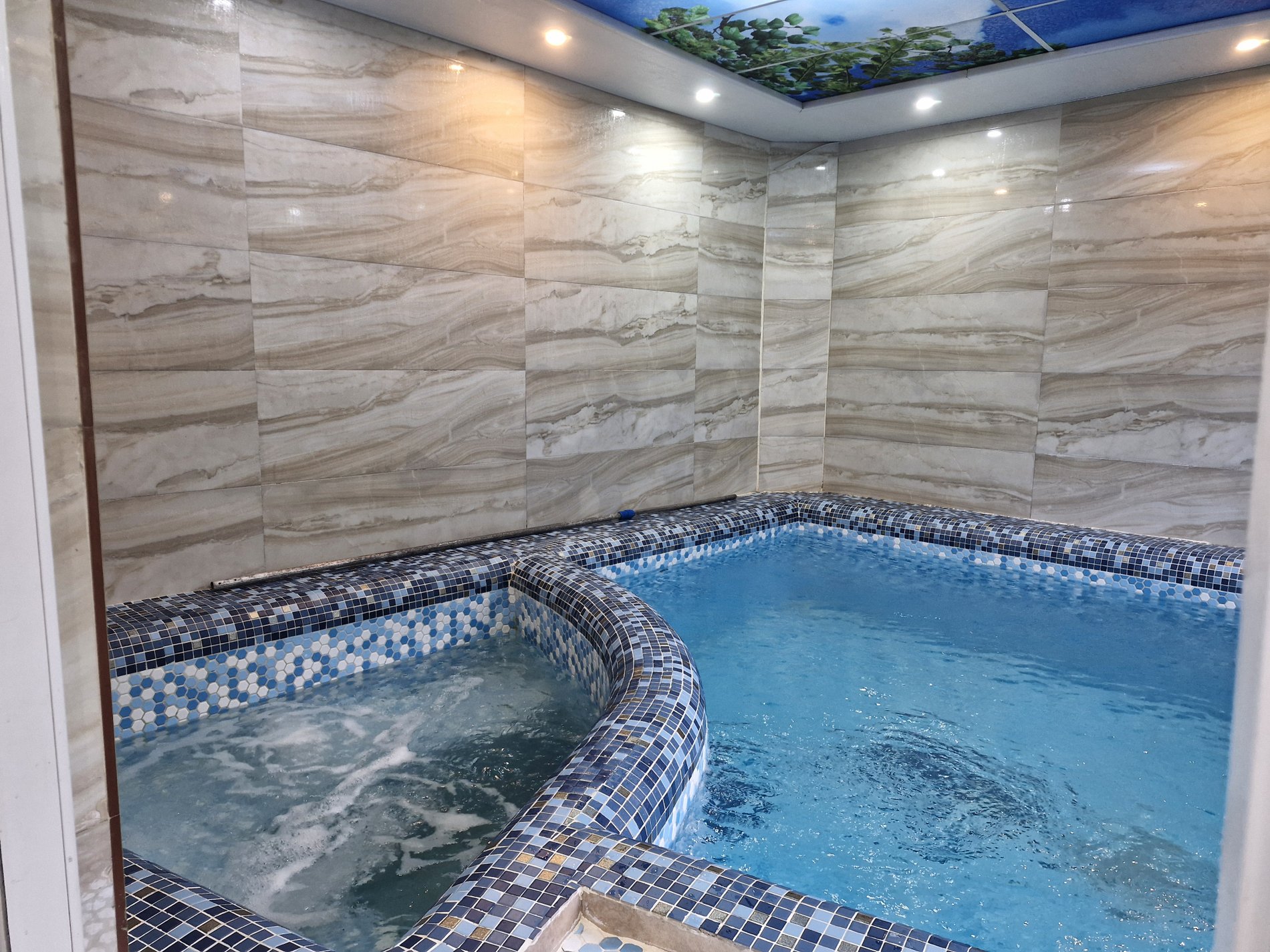 ویلا دوخوابه استخردار دوبلکس قصر فرشتگان