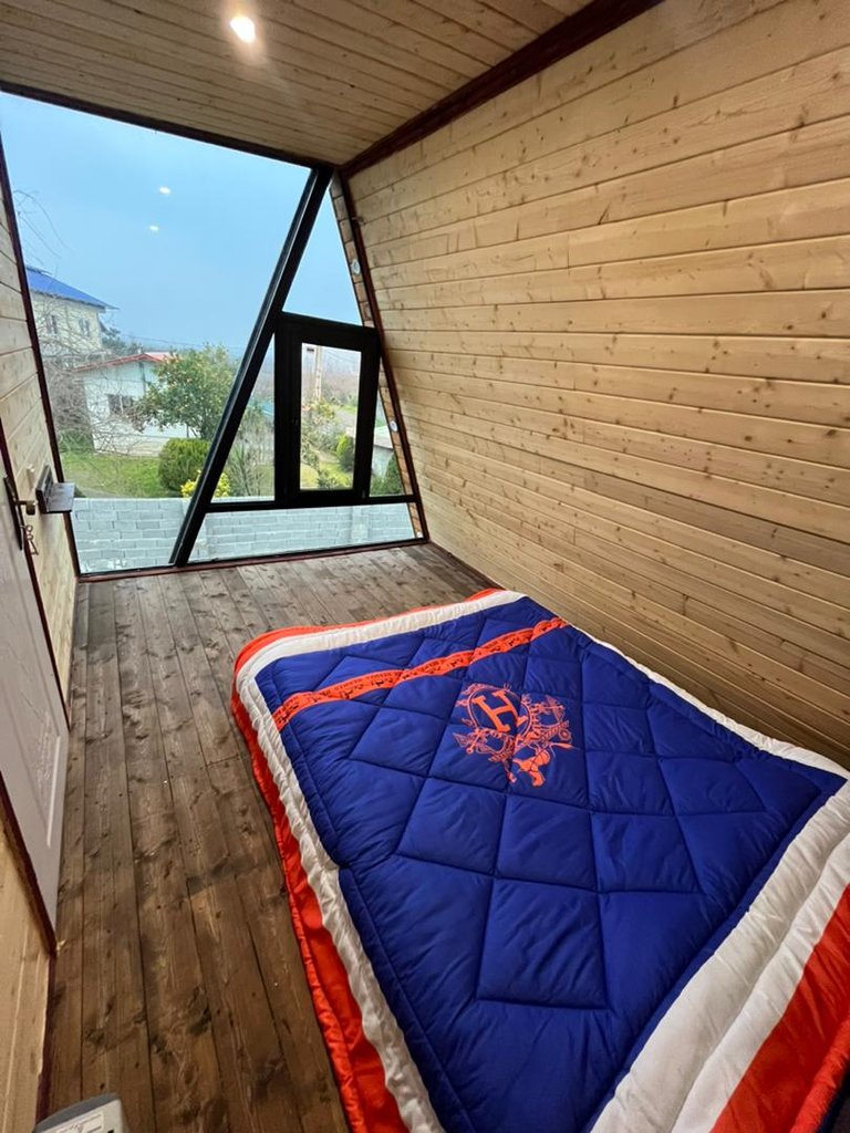 کلبه دوخوابه جنگلی دل آرام