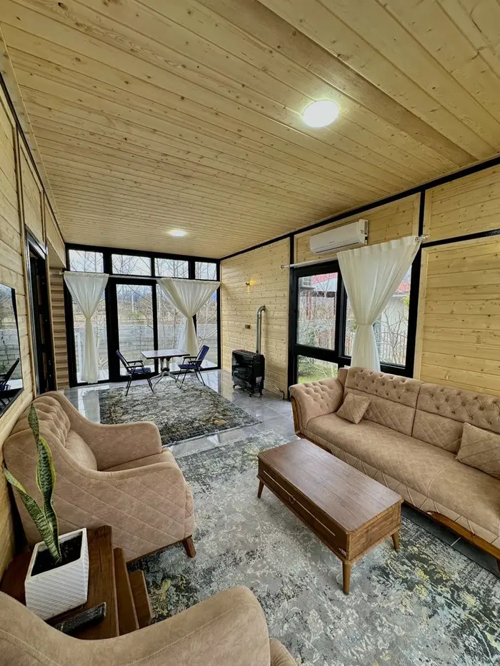 کلبه یک خوابه باغ گردو رستگار