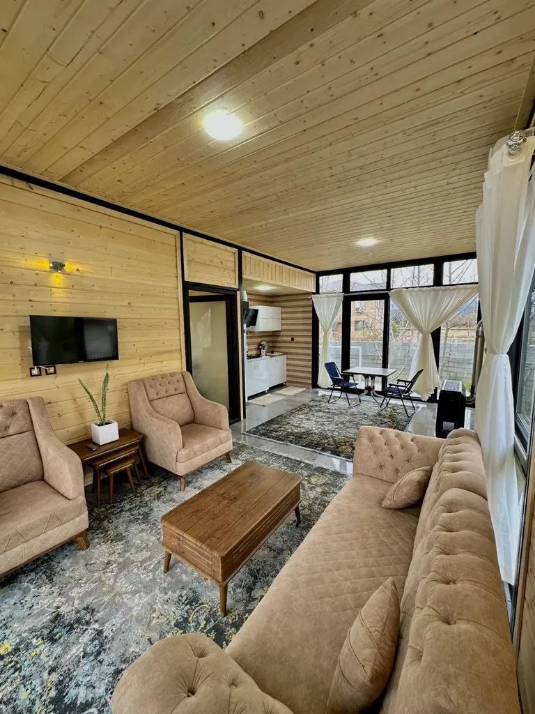 کلبه یک خوابه باغ گردو رستگار