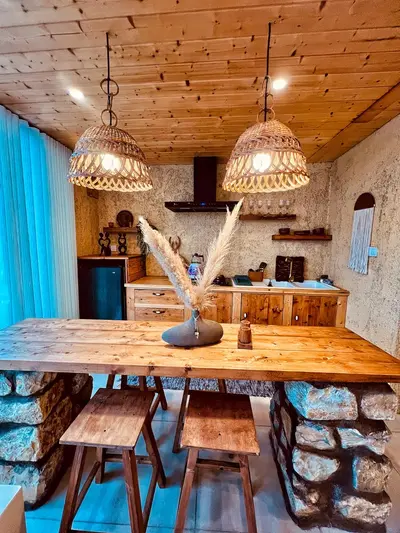 کلبه یک خوابه استخردار آبگرم سوئدی کُرال