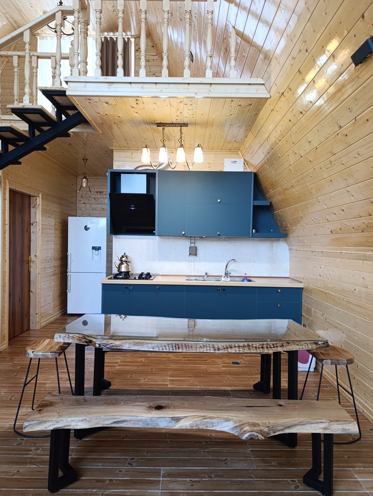 کلبه دوخوابه سوئیسی دوبلکس باغ بهشت