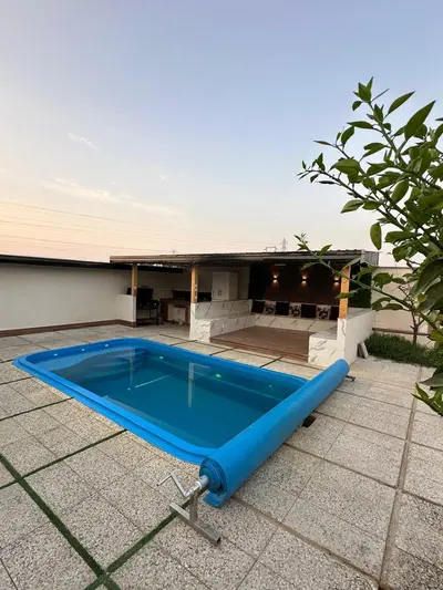 کلبه دوخوابه استخردار آبگرم نارگل