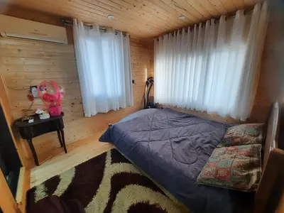 کلبه دوخوابه استخردار آبگرم نارگل