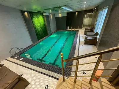 ویلا دوخوابه استخردار آبگرم ساحلی پالادیوم