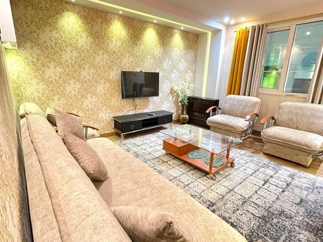 ویلا دوخوابه استخردار آبگرم ساحلی پالادیوم - سالن