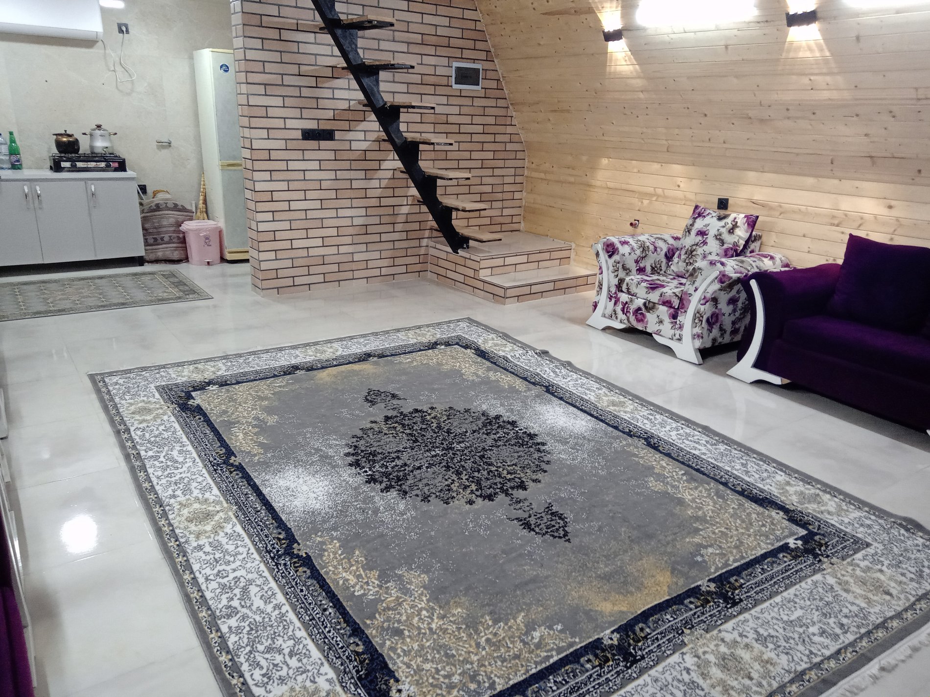 کلبه یک خوابه چوبی انارسرخ