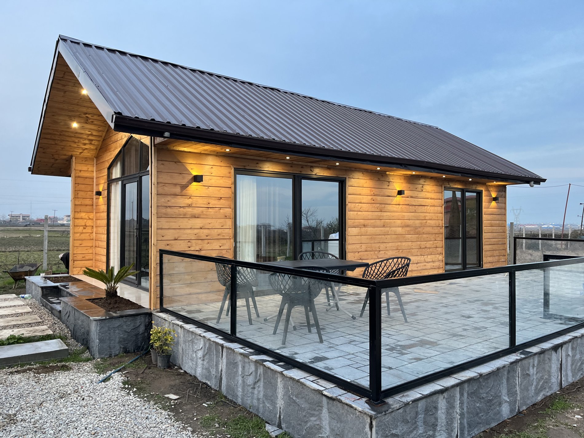 کلبه دوخوابه کاژه سبز