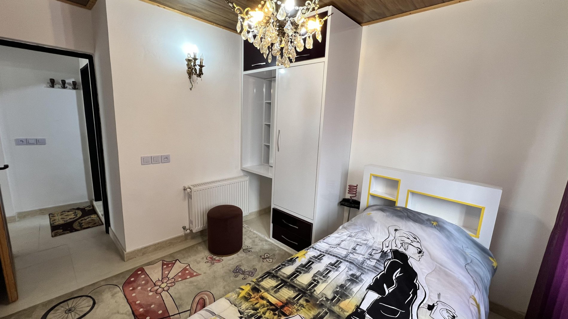 ویلا دوخوابه استخردار آبگرم برکه