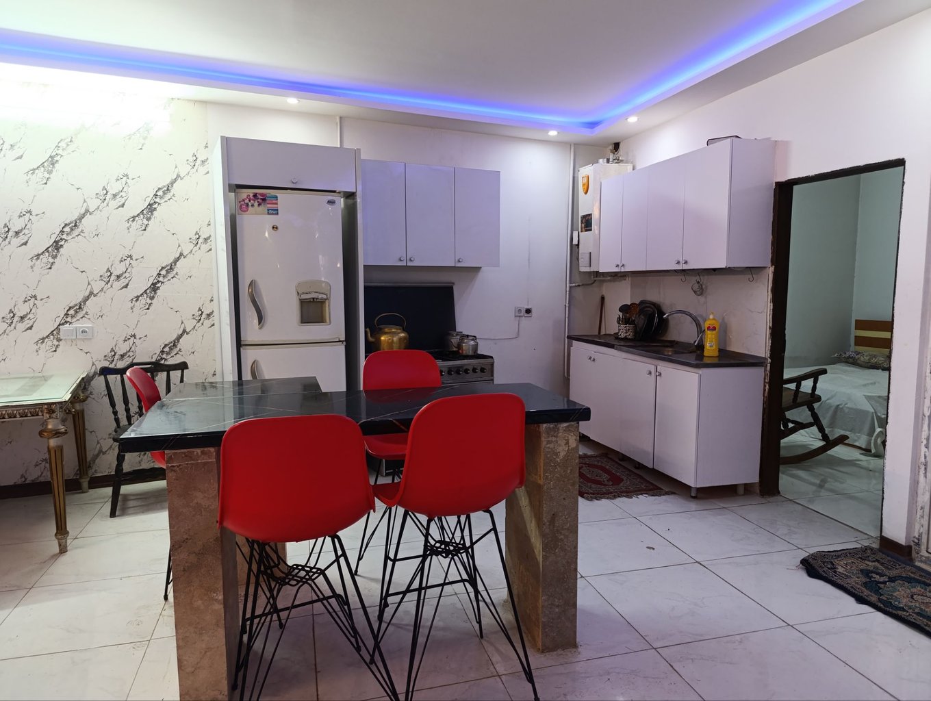 ویلا دوخوابه استخردار آبگرم باغ سروش