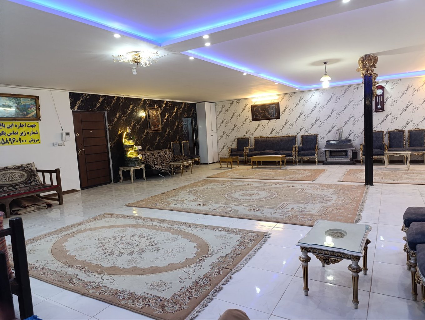 ویلا دوخوابه استخردار آبگرم باغ سروش