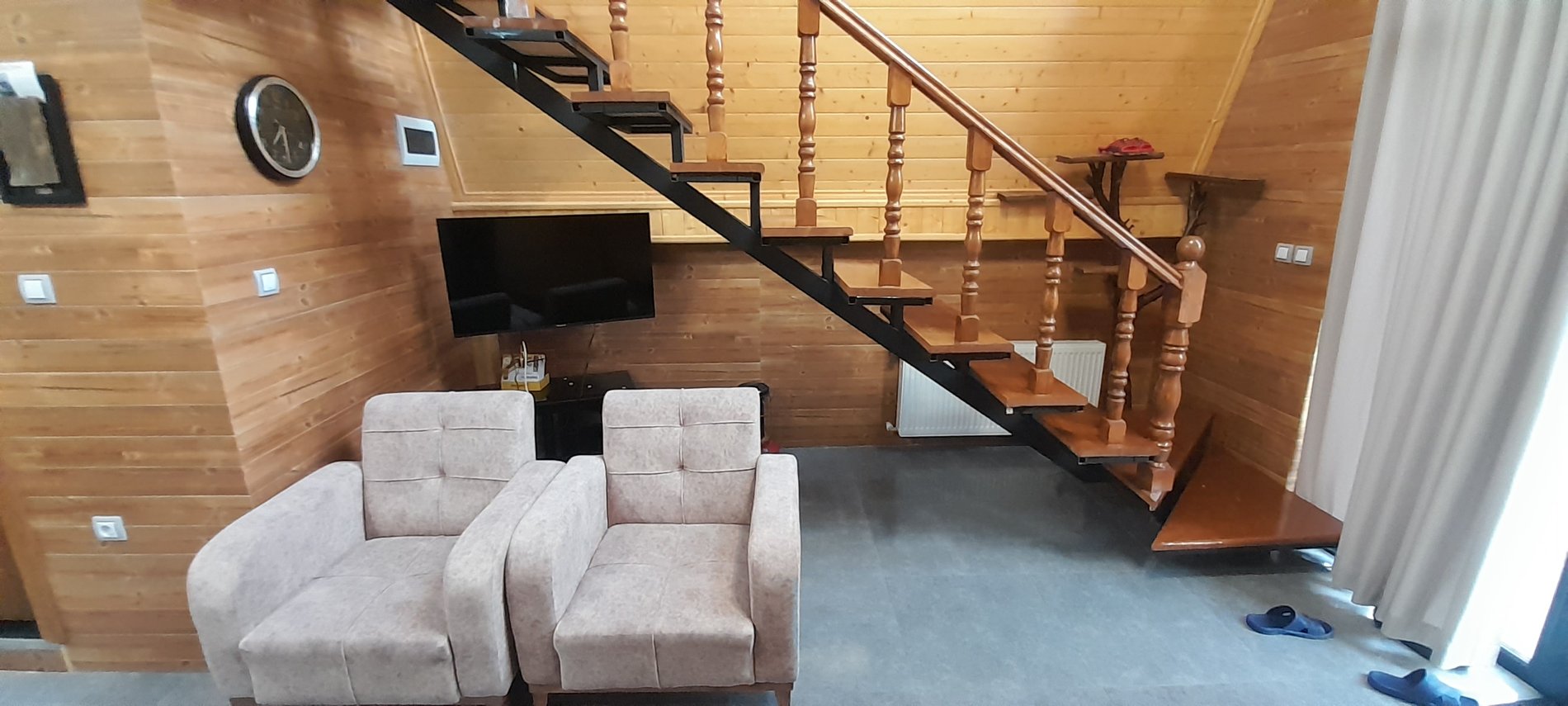 کلبه دوخوابه دوبلکس سوئیسی طهورا