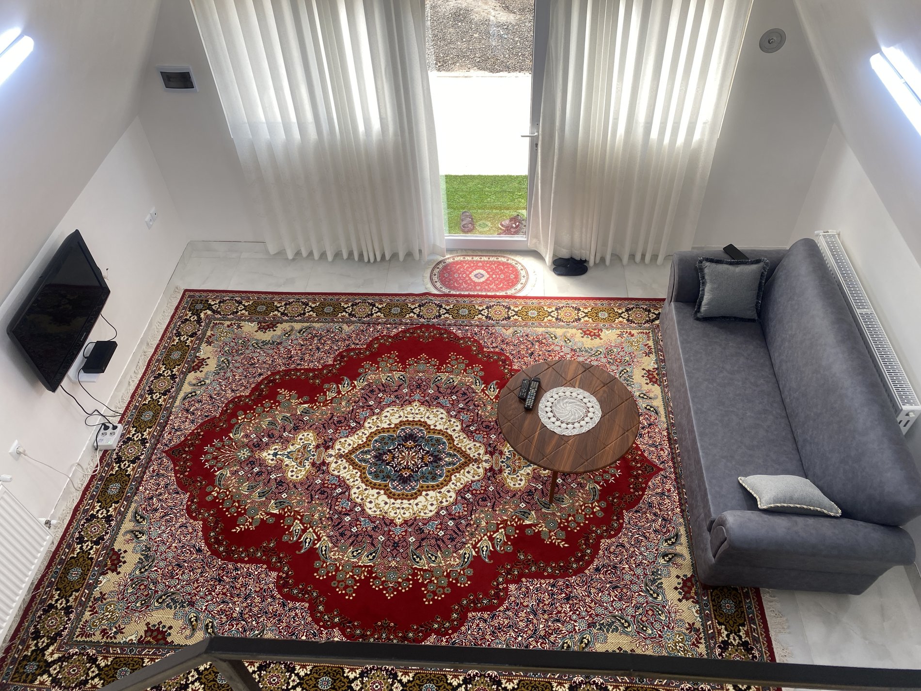 کلبه یک خوابه سوئیسی چای